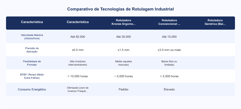 Diagrama técnico: Krones Ergomodulo: Otimização da Rotulagem com Alta Velocidade e Precisão